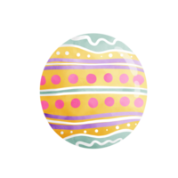påsk ägg ClipArt, olika färgrik påsk ägg, påsk Semester illustrationer. png
