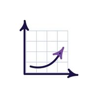 Vector diagram. Infographics with color charts and graphs.