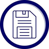 Floppy Disk Vecto Icon vector