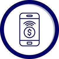 Online Payment Vecto Icon vector