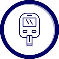 Glucometer Vecto Icon vector