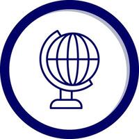 World Globe Vecto Icon vector