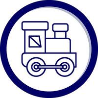 Baby Train Vecto Icon vector