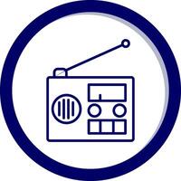 Radio Vecto Icon vector