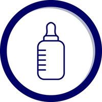 Baby Bottle Vecto Icon vector