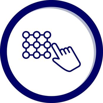 acceso código vecto icono vector