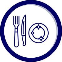 comedor vecto icono vector