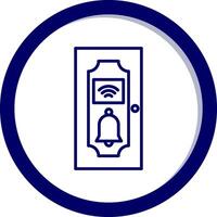 Door Bell Vecto Icon vector