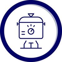 Slow Cooker Vecto Icon vector