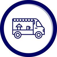 Food Truck Vecto Icon vector