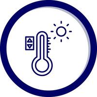 Temperature Control Vecto Icon vector