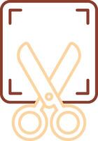 Screenshot Line Two Color Icon vector