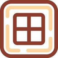 Grids Line Two Color Icon vector