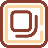 Full screen Line Two Color Icon vector