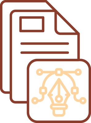 Vector Line Two Color Icon
