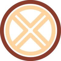 Block 2 Line Two Color Icon vector