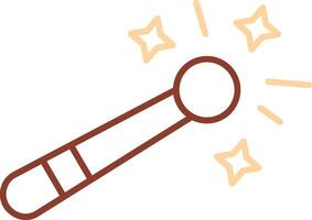 Magic tool Line Two Color Icon vector