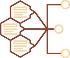 Index Line Two Color Icon vector