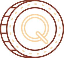 Quetzal Line Two Color Icon vector