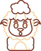 Exploding Line Two Color Icon vector