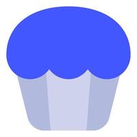 Cupcake Icon Food and Beverages for Web, app, uiux, infographic, etc vector