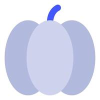 calabaza icono comida y bebidas para web, aplicación, uiux, infografía, etc vector