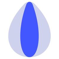 Almond Icon Food and Beverages for Web, app, uiux, infographic, etc vector