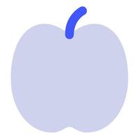 manzana icono comida y bebidas para web, aplicación, uiux, infografía, etc vector