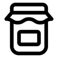 Jam Icon Food and Beverages for Web, app, uiux, infographic, etc vector