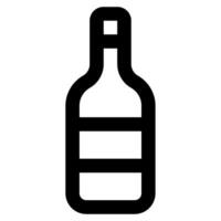 Wine Icon Food and Beverages for Web, app, uiux, infographic, etc vector