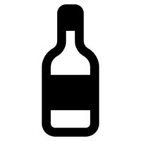 vino icono comida y bebidas para web, aplicación, uiux, infografía, etc vector