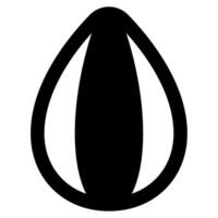 Almond Icon Food and Beverages for Web, app, uiux, infographic, etc vector