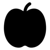 manzana icono comida y bebidas para web, aplicación, uiux, infografía, etc vector