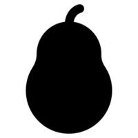 aguacate icono comida y bebidas para web, aplicación, uiux, infografía, etc vector