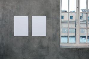Empty paper pictures mockup templates background photo