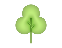 a 3d Tree on a transparent background png