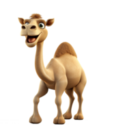 AI generated illustration of cute camel cartoon ai generated png