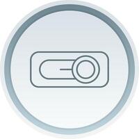 Switch Linear Button Icon vector