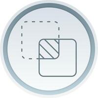 Unite Linear Button Icon vector