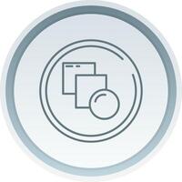 Blend Linear Button Icon vector