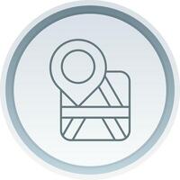 Placeholder Linear Button Icon vector