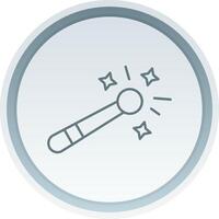 Magic tool Linear Button Icon vector