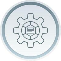 Infographic elements Linear Button Icon vector