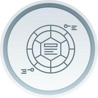 Infographic elements Linear Button Icon vector