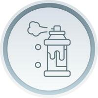 Spray Linear Button Icon vector