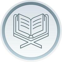 Read Linear Button Icon vector
