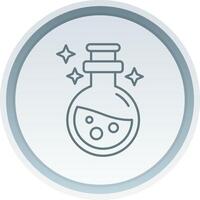Potion Linear Button Icon vector