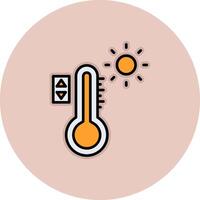 Temperature Control Vecto Icon vector