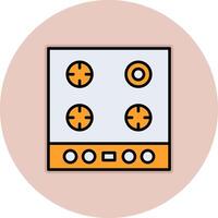 Hob Vecto Icon vector