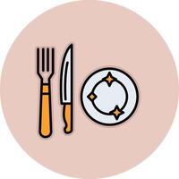 Dinning Vecto Icon vector